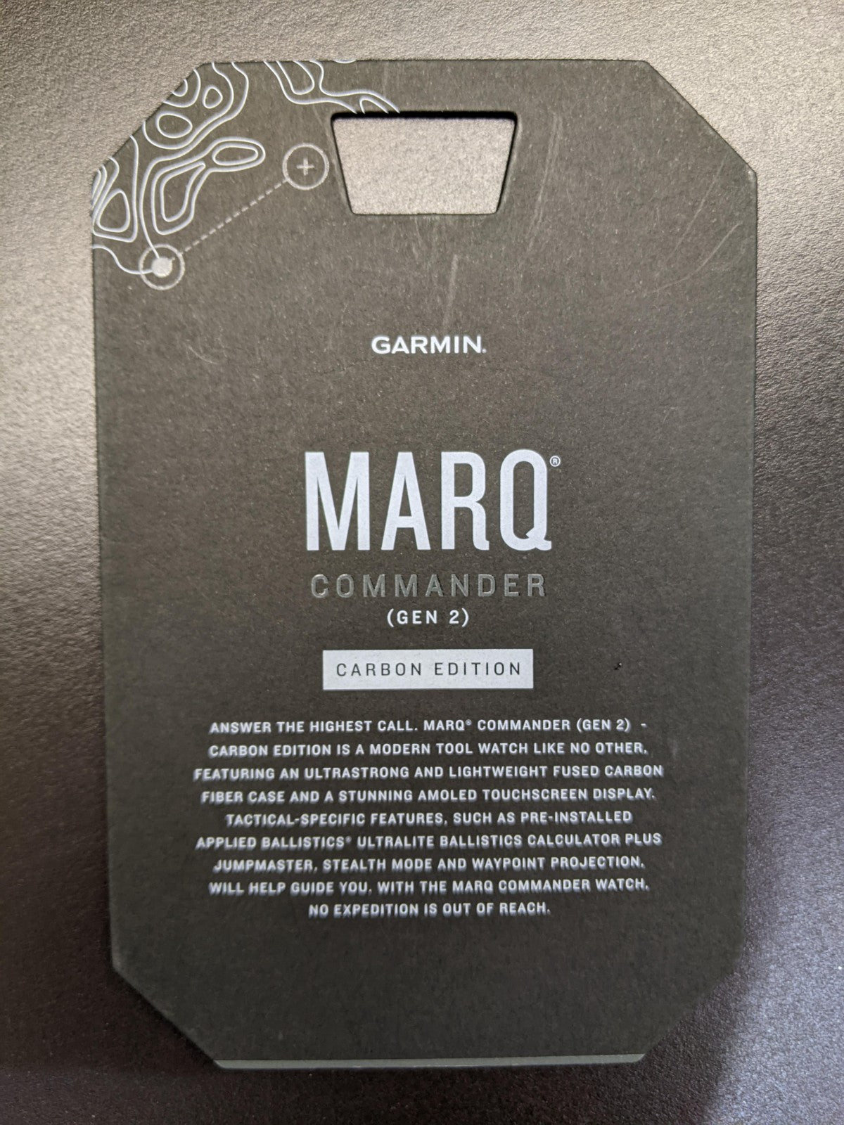 Garmin Marq Commander Gen 2 Carbon Edition